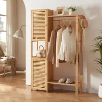 En.casa Halmeubel Oldsum 164x99x29 cm bamboe