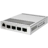 Mikrotik CRS305-1G-4S+IN Beheerde Netwerkswitch, 1x Gigabit Ethernet, 4x SFP+, PoE