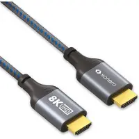 Sonero HDMI naar HDMI kabel - 8K60 - grijs/blauw - 3,00m