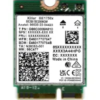 Intel Killer WI-FI 7 x BE1750 x 2230 BE Netwerkadapter