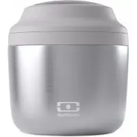 Monbento ELEMENT thermische lunchbox, Lunchpakketten, Zilver