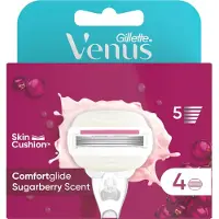 Gillette Scheermesjes Comfortglide Sugarberry - 4 Navulmesjes