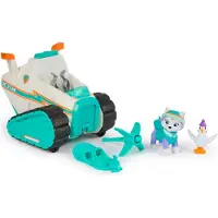 Spin Master - Everest Deluxe Snowmobile met projectielwerper snowboard en speelfiguur