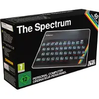 24.Se The Specrum - Retro 48 Ingebouwde Games - Zwart