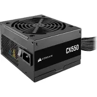 Corsair Microsystems CX Series CX550 Interne Voeding - 550 Watt - ATX - 80 Plus Bronze - Zwart