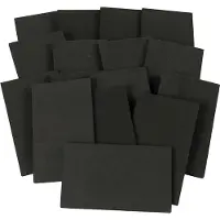 Creativ Company String Art EVA Foam platen zwart 16 stuks knutselpakket.