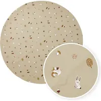 Meyco knoeimat 110 cm beige | Maat: 110 cm