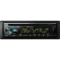 Pioneer DEH-X7800DAB, zwart, 1 DIN, 200 W, CD, CD-R, CD-RW, AAC, FLAC, MP3, WAV, WMA, LCD-scherm