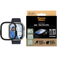PanzerGlass Full Body Case Slim voor de Apple Watch Ultra / Ultra 2 / Ultra 3 - 49 mm - Zwart