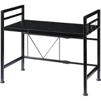 En.casa Magnetron rek Sorsele keukenrek 48x40-63x32 cm zwart []
