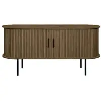 Fonq basic Panel Tv-meubel - B 120 cm - Walnoot