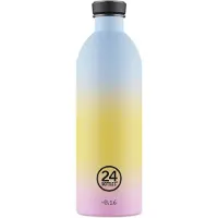 24Bottles Drinkfles 'Urban' lichtblauw / lichtgeel / lichtroze