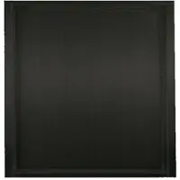 Sanilux Inbouwnis Wandmontage 30x30 cm Mat Zwart