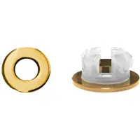 Sanitop Overloopring Voor Wastafel 30mm Goud (Geschikt voor 18 t/m 25 mm)