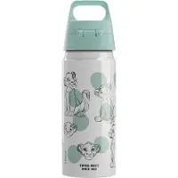 SIGG drinkfles Simba en Nala aluminium 0,6 liter - kindvriendelijk en BPA-vrij.