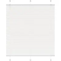 vidaXL Plissé rolgordijn 115x150 cm stofbreedte 114,4cm polyester wit