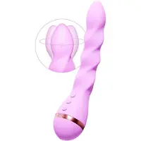 Vush - Next Gen - Siren Twist - Buigbare Vibrator - Flexibele Kop - Roze