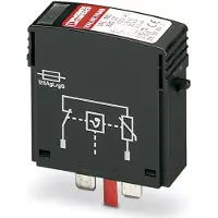 Phoenix Contact 2838843 VAL-MS 320 ST Insteekbare overspanningsafleider Set van 10 stuks Overspanningsbeveiliging voor: Verdeelkast 20 kA 10 stuk(s)