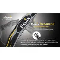 Fenix Light FENHeadband Hoofdband Alle zaklamp met een Ø 18 - 23 mm