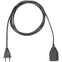 Bachmann 233.186 Stroom Verlengkabel 2.5 A Zwart 5 m