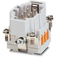Phoenix Contact 1605611 Stekker inzetstuk HC-B 6 + PE QUICKON-aansluiting 10 stuk(s)