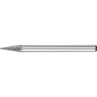 PFERD TOOLS 21214083 Freesstift Kegel Lengte 37 mm Afmeting, Ø 3 mm Werklengte 7 mm Schachtdiameter 3 mm