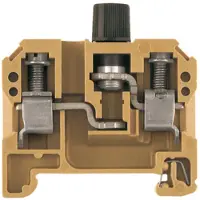Weidmuller 0501520000 Zekering-serieklem Schroeven Middelgeel 20 stuk(s) Piece