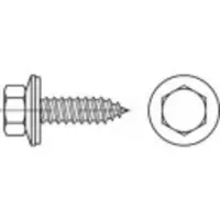 Toolcraft 1069993 Gevelschroef 6.5 mm 64 mm Buitenzeskant 88176 RVS A2 200 stuk(s)