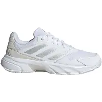 Adidas Sportschoen 'CourtJam Control 3' lichtgrijs / zilver / wit