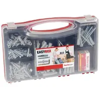 Fischer 533630 EASY Box - UX + Screw Plugassortiment 126 stuk(s)