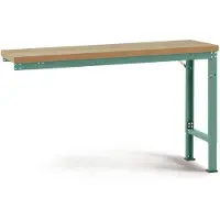 Manuflex WP7034.0001 Werkbank uitbreidingsmodule (b x d) 2000 mm x 700 mm Grijs, Groen