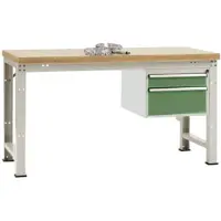 Manuflex WP5662.6011 Werkbank Reseda groen (RAL 9010)