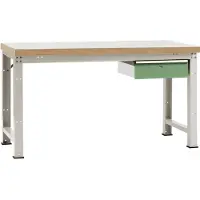 Manuflex WP5407.6011 Werkbank Reseda groen (RAL 9010)