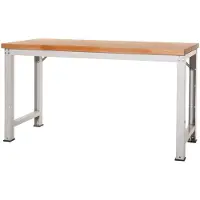 Manuflex WP4052.2001 Werkbank uitbreidingsmodule (b x h x d) 1500 x 840 x 700 mm Rood-oranje (RAL 2001)