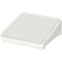 Bopla BoPad BOP 2222 P-9016-SET Consolebehuizing (l x b x h) 203 x 220 x 83.70 mm ABS Wit (RAL 9016) 1 stuk(s)