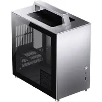 Jonsbo T8 PLUS - Mini-tower - PC - Zilver - Mini-ITX - Aluminium - Staal - Gehard glas - Midi/Mini-tower - Mini-ITX