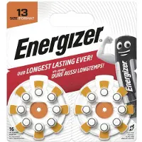 Wellneuss GmbH & Co. KG Knoopcel ZA312 1.45 V 16 stuk(s) Zink-lucht ENR EZ Turn & Lock (312)