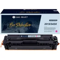 G&G Toner vervangt Canon, HP 201X, 045H Compatibel Magenta CF403X/Cartridge 045H Magenta GS-HCF403X(U)
