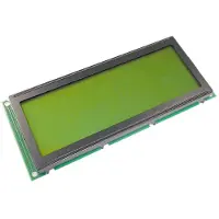 Display Elektronik LC-display Zwart Geel-groen (b x h x d) 146 x 62.5 x 14 mm DEM20487SYH-LY-CYR