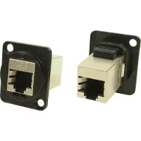 Cliff CP30222SMB CP30222SMB XLR-adapter UTP RJ45 Cat6 Adapter, inbouw 1 stuk(s)