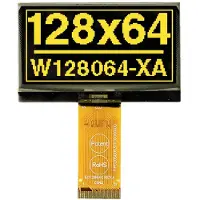 DISPLAY VISIONS OLED-display 128 x 64 Pixel (b x h x d) 60.5 x 37 x 2.15 mm