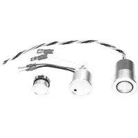 Schurter 1241.3005 1241.3005 Toetsschakelaar 42 V/AC 0.1 A Moment Rood IP69K 1 stuk(s)