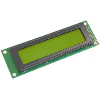 Display Elektronik LC-display Zwart Geel-groen (b x h x d) 116 x 37 x 12 mm DEM20231SYH-PY-CYR