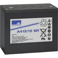 Gnb Sonnenschein A412/12 SR Loodaccu 12 V 12 Ah Loodgel (b x h x d) 181 x 157 x 76 mm Kabelschoen 6.35 mm Onderhoudsvrij