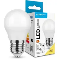 Modee Lighting E27 LED Lamp 2.9W - 250lm - 2700K - Warm Wit - Globe Mini P45 - Vervangt 25W Halogeen Gloeilamp