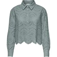 ONLY Blouse 'ONLValais' smoky blue
