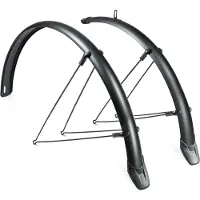 Euro Spatbordset fender rapido 26" x 51 mm - zwart