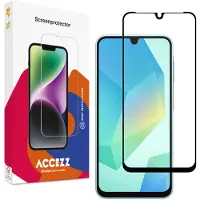 Accezz Gehard Glas Full Cover Screenprotector voor de Samsung Galaxy A16 / A17 / A26