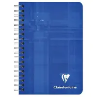 Clairefontaine Notitieboek Clairefontaine A7+ 95x140 ruit 5x5 100blz 90gr assorti | 10 stuks