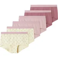 Name it Onderbroek crème / groen / pitaja roze / oudroze